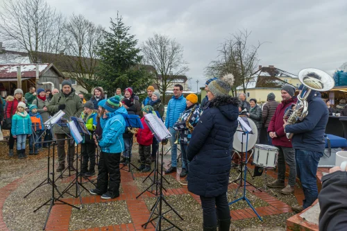 Jugendorchesterauftritt bei Schlossweihnacht