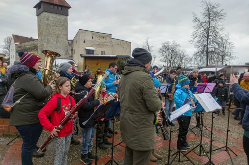 Jugendorchesterauftritt bei Schlossweihnacht