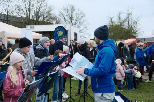 Jugendorchester Auftritt beim Muntermachermarkt 2026